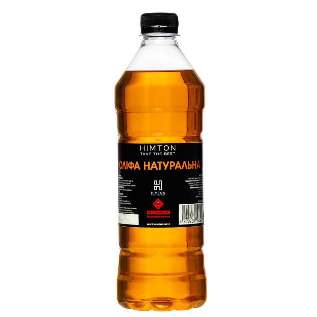 Оліфа натуральна 0,75/0,58 кг. розчинник TM "HIMTON"